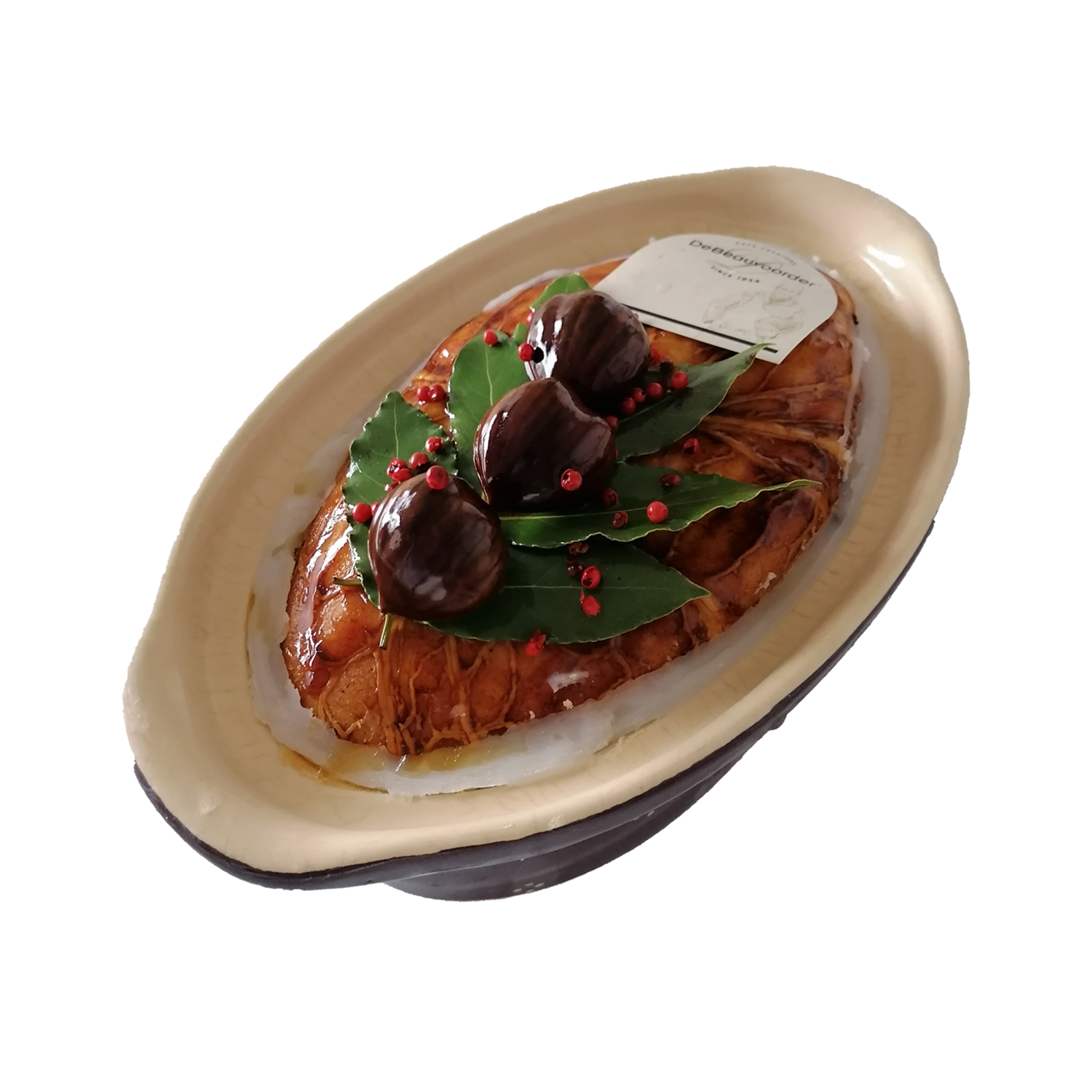 EINDEJAARSPATE TRUFFEL KASTANJE  2.3kg